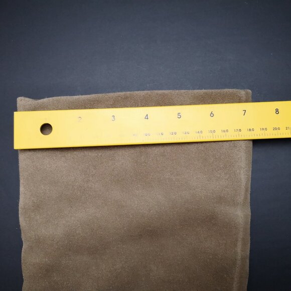 Sofft Ladies Size 7.5 Light Tan Knee High Heeled Pull On Style Suede Boots - Picture 9 of 10